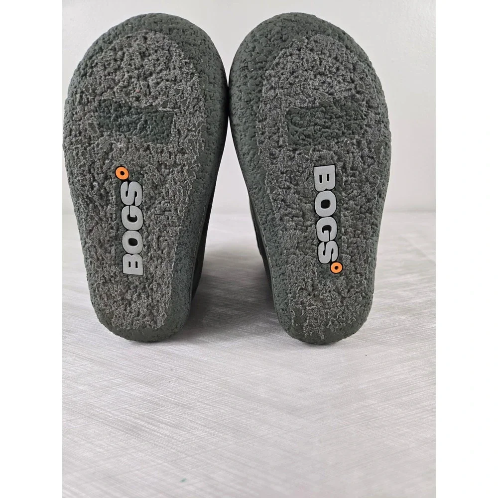 Bogs Baby Bogs Camo Waterproof Insulated Winter Boots Green Kids Size 8